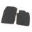 Unique Products Ford Transit Courier 2 Seater 2014 - 2019 Rubber Automotive Mat 2 Pieces