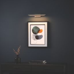 Quay Design Dixon LED Integrated Mirror/Picture Light Chrome 5.5W 330lm