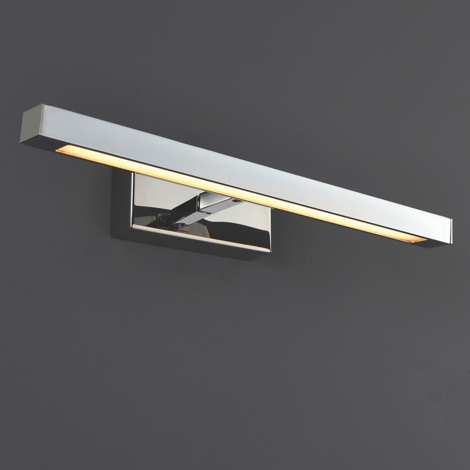 Quay Design Dixon LED Integrated Mirror/Picture Light Chrome 5.5W 330lm (103VG)