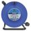 Masterplug Work Power 13A 4-Gang 40m  Large Plastic Open Reel 240V