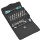Wera 8100 SB All-In Zyklop Speed 3/8" Drive Ratchet & Accessories Set 35 Pcs