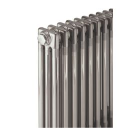 Acova 600mm x 1226mm 5403BTU Raw Metal Horizontal 3 Column Radiator