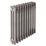 Acova 600mm x 1226mm 5403BTU Raw Metal Horizontal 3 Column Radiator