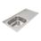 Utility 1 Bowl  Polished Stainless Steel Sink 1000mm x 500mm