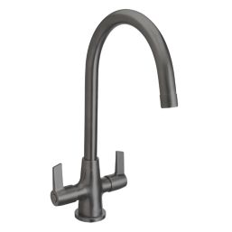 Bristan Echo Easyfit  Mono Sink Mixer  Gun Metal Gray 1 Pair