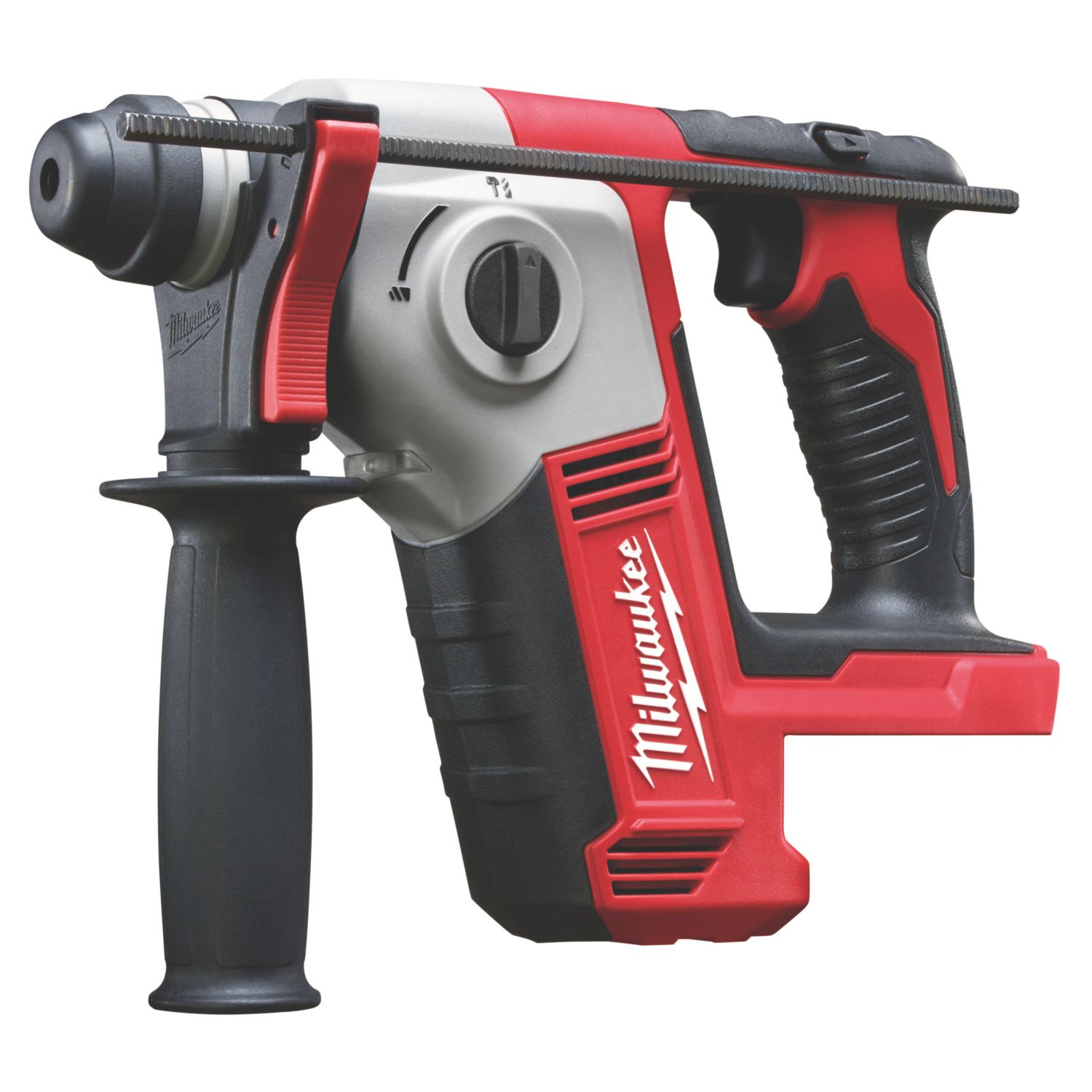 Milwaukee M18 BH-0 1.9kg 18V Li-Ion RedLithium Cordless SDS Plus Hammer Drill - Bare (104HP)