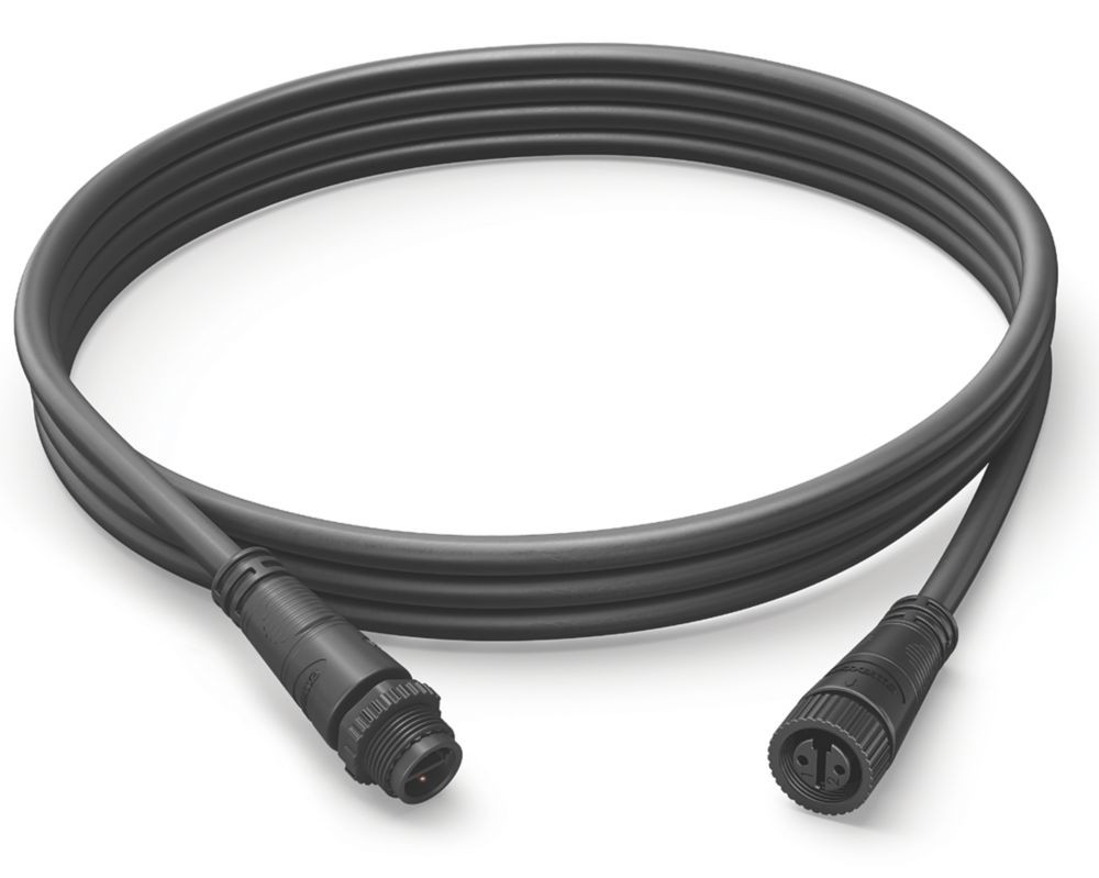 Philips Hue Outdoor Lighting Extension Cable 2.5m Screwfix