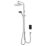 Triton Envi DuElec Chrome 9kW Thermostatic Electric Shower