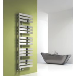 Reina 1500mm x 500mm 2129BTU Chrome Flat Designer Towel Radiator