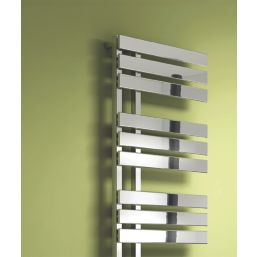Reina 1500mm x 500mm 2129BTU Chrome Flat Designer Towel Radiator
