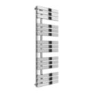 Reina 1500mm x 500mm 2129BTU Chrome Flat Designer Towel Radiator