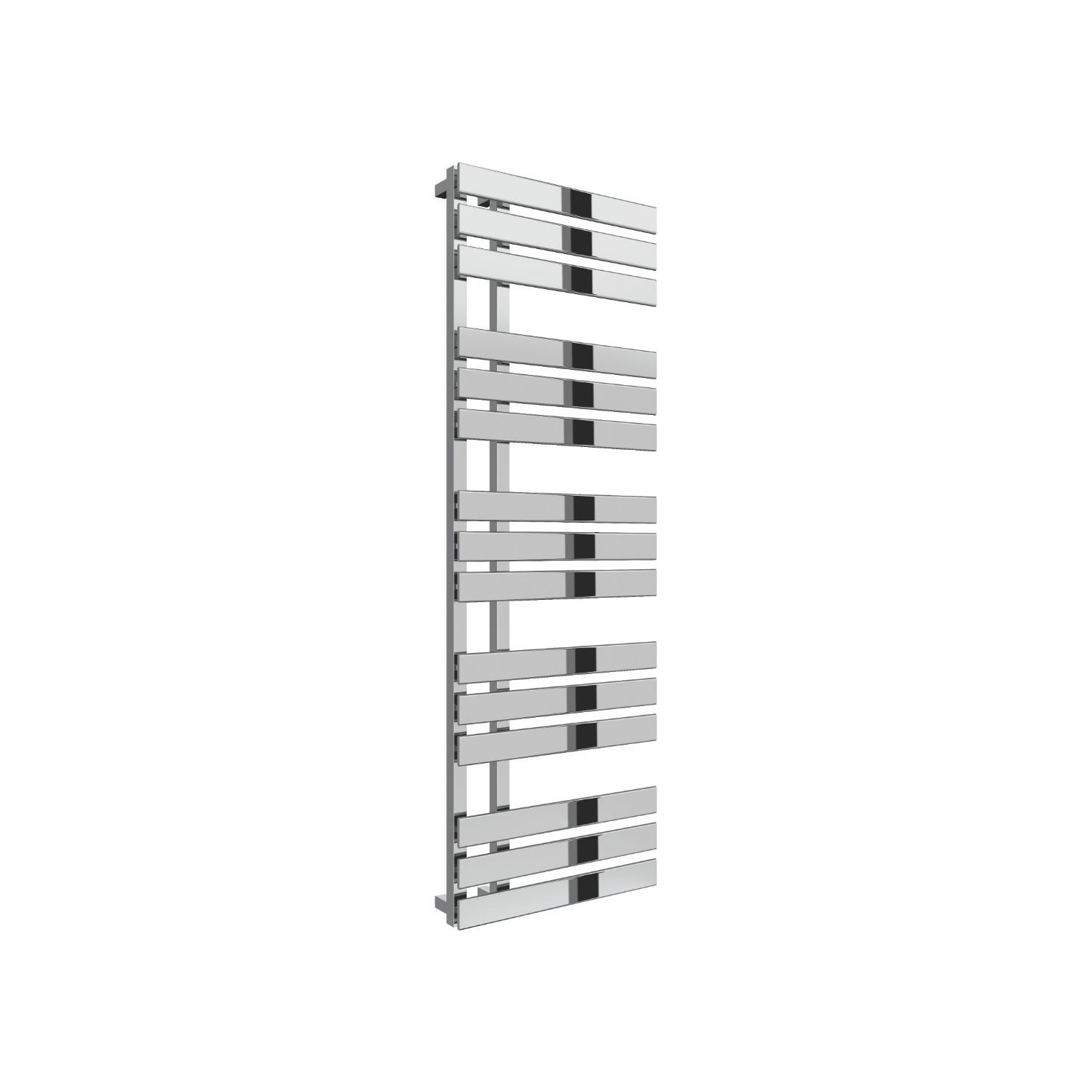 Reina 1500mm x 500mm 2129BTU Chrome Flat Designer Towel Radiator (104LH)