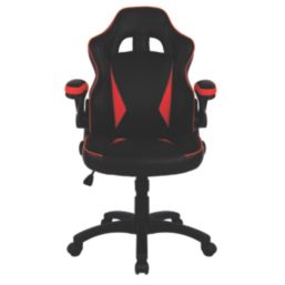 Nautilus Designs Predator  High Back Executive Gaming Chair Black/Red