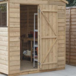Forest  6' x 7' 6" (Nominal) Apex Timber Potting Shed