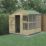 Forest  6' x 7' 6" (Nominal) Apex Timber Potting Shed