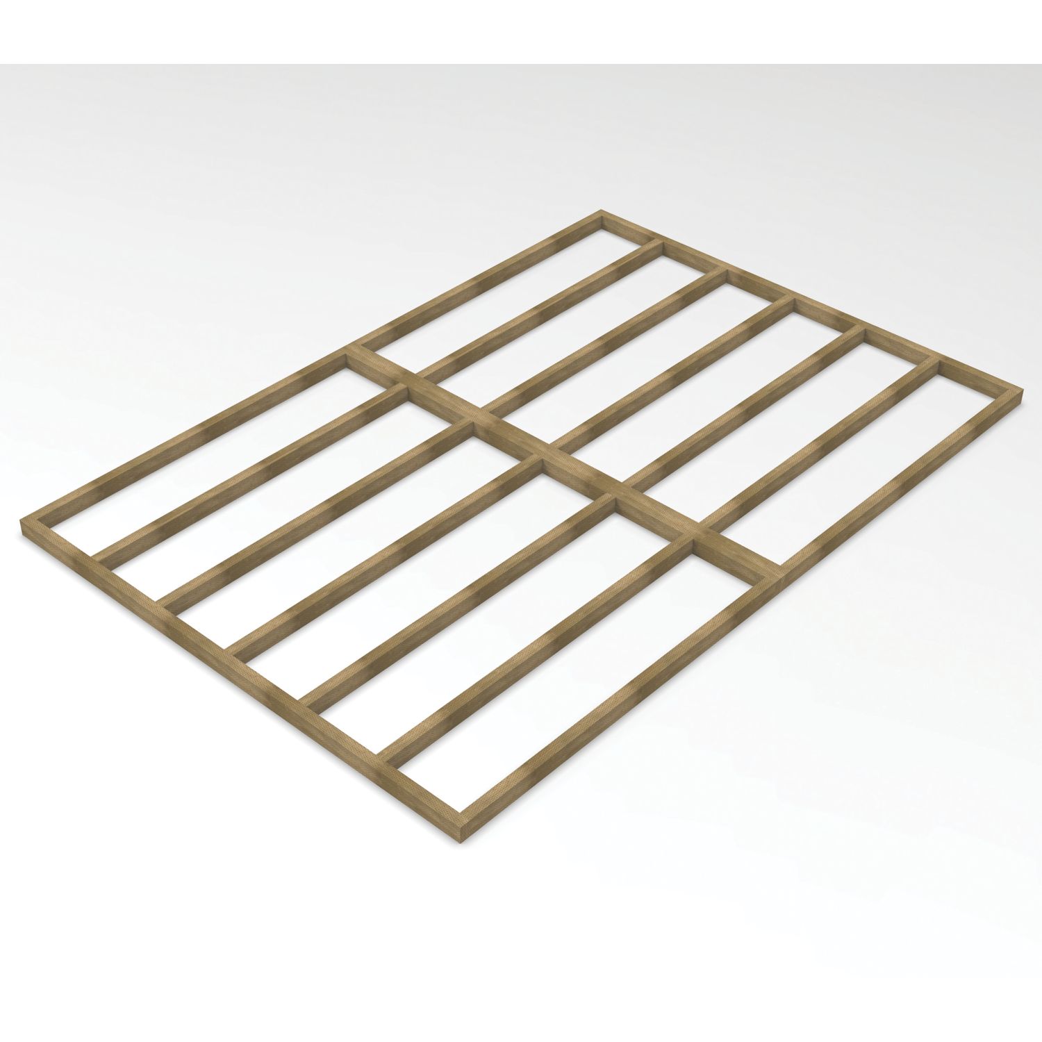 Forest 11' 6" x 8' Timber Shed Base (104RG)