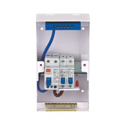 Chint NX3 Series 5-Module 2-Way Part-Populated  Garage Consumer Unit