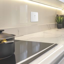 British General  20A 1-Gang DP Water Heater Switch White