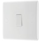 British General  20A 1-Gang DP Water Heater Switch White