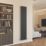 Azur 1800mm x 380mm 3607BTU Anthracite Vertical 2 Column Radiator