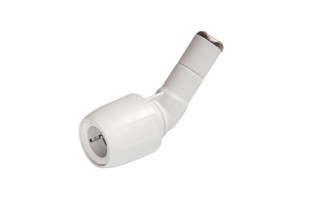 Hep2O  Plastic Push-Fit Equal 135° Stem Elbow 10mm