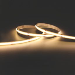 4lite LiteGlo Indoor & Outdoor 5m LED Warm White COB Strip Light Kit 4.8W 480lm