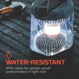 Nebo Galileo 1600 Flex Rechargeable LED Worklight with Power Bank Smoke Grey 1600lm