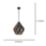 Eglo Carlton 1 Pendant Light 38.5cm Diameter Black & Copper