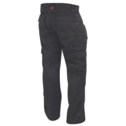 Lee Cooper LCPNT206 Cargo Trousers Black 42" W 29" L