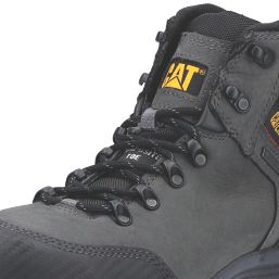 CAT Munising Metal Free   Safety Boots Dark Shadow Size 8