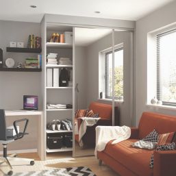 Spacepro Wardrobe End Panel Dove Grey 2800mm x 620mm