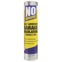 No Nonsense  Self-Adhesive Garage Door Insulation 0.75m x 8m