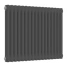 Reina 600mm x 785mm 2530BTU Anthracite Horizontal 2 Column Radiator