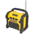 Refurb DeWalt DCR021 10.8/14.4/18V Li-Ion XR DAB+ / FM Site Radio - Bare