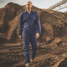 Site Almer  Coveralls Navy Blue X Large 56" Chest 31" L