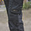DeWalt Memphis Work Trousers Grey/Black 40" W 31" L