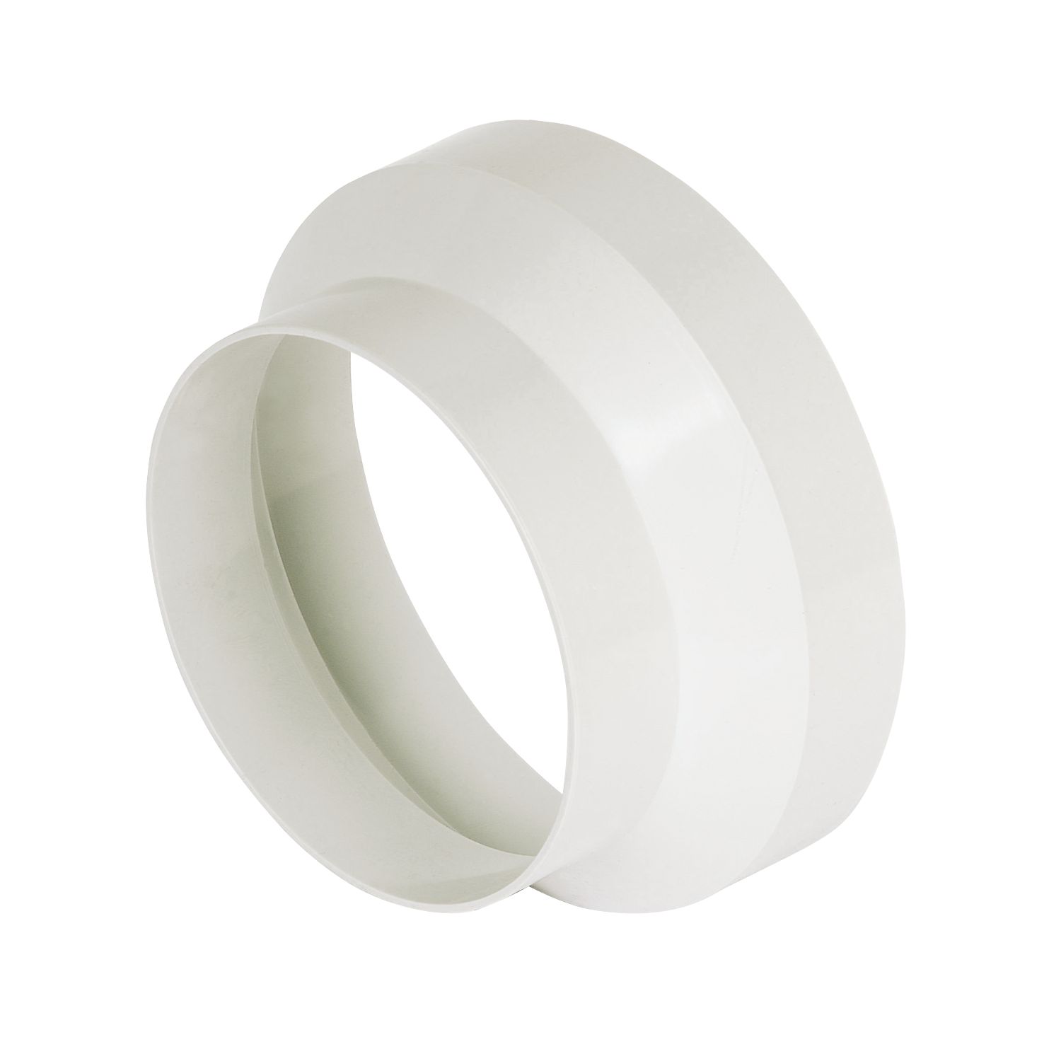 Manrose Round Central Reducer White 125-100mm (10684)