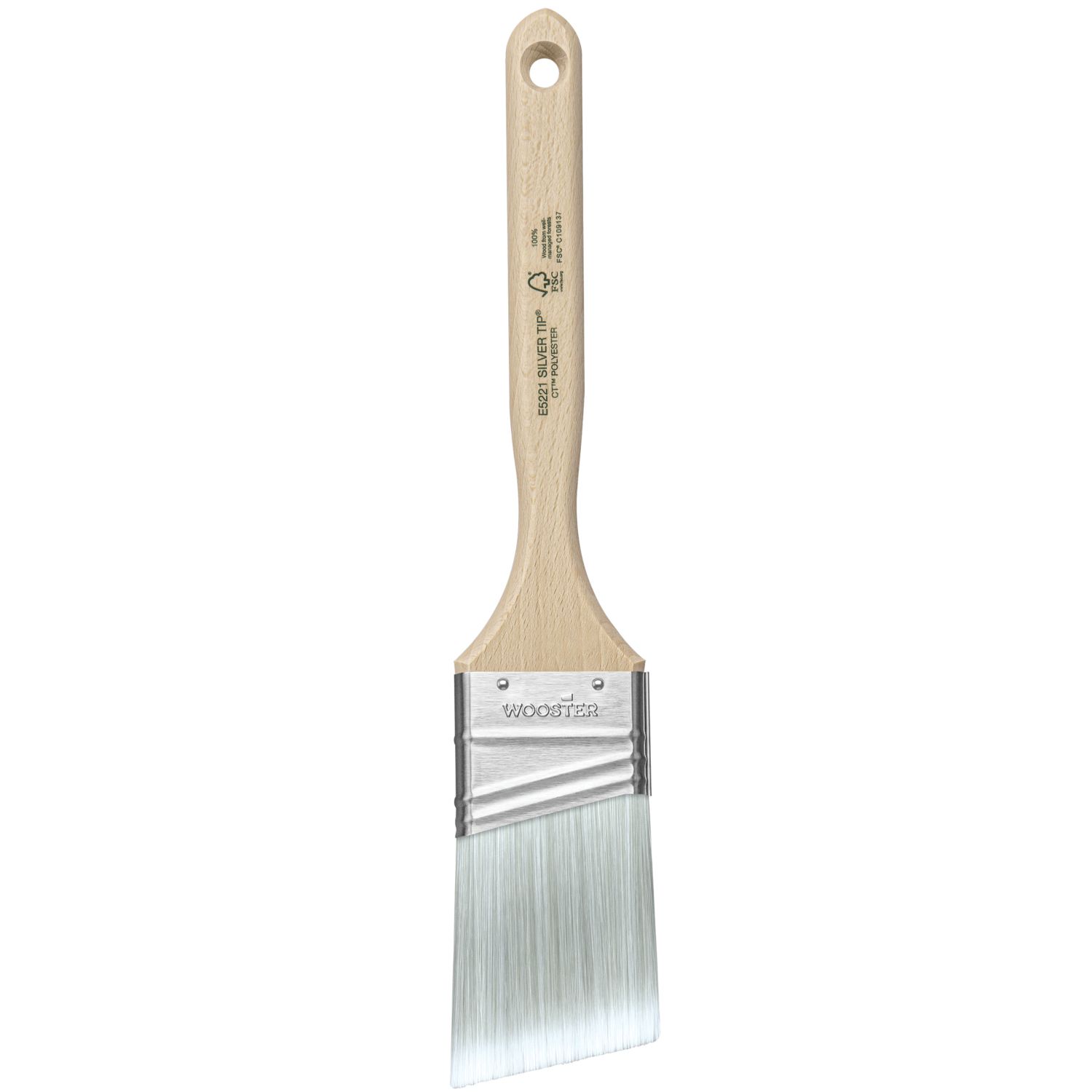 Wooster Silver Tip Angled Sash Paint Brush 2" (1068P)