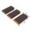 Magnusson  80/120/180 Grit Multi-Material Angled Sanding Sponge 125mm x 75mm 3 Piece Set