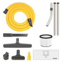 V-Tuf MIGHTYHSV110 1250W 21Ltr M Class Wet & Dry Dust Extractor 110V