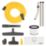 V-Tuf MIGHTYHSV110 1250W 21Ltr M Class Wet & Dry Dust Extractor 110V