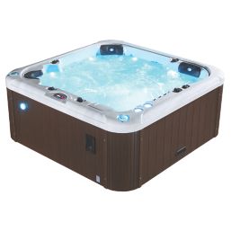 Canadian Spa Company KH-10131 44-Jet Square 6 Person Hot Tub 2.13m x 2.13m