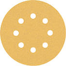 Bosch Expert C470 80 Grit 8-Hole Punched Wood Sanding Discs 125mm 50 Pack