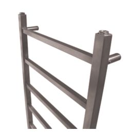 Towelrads 800mm x 500mm 573BTU Stainless Steel Flat Designer Towel Radiator