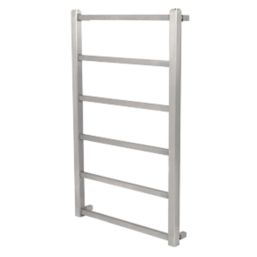 Towelrads 800mm x 500mm 573BTU Stainless Steel Flat Designer Towel Radiator
