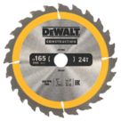 DEWALT  Wood Construction Circular Saw Blade  165mm x 20mm 24T