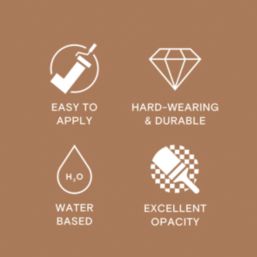 LickPro Max+ 1Ltr Brown 02 Matt Emulsion  Paint