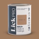 LickPro Max+ 1Ltr Brown 02 Matt Emulsion  Paint