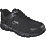 Skechers Telfin Sanphet Metal Free   Non Safety Shoes Black Size 7