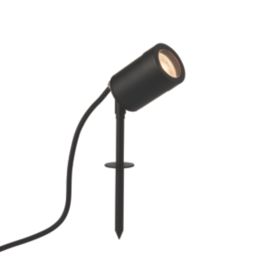 Saxby Odyssey Outdoor Spike Light Satin Black